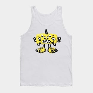 Little Big Foot Doodle Monster Tank Top